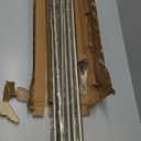 Double Curtain Rods Antique Bronze,Room Darkening Drapery Rod for 72-144 Inches,Adjustable 3/4 Inches Front and 5/8 Inches Back Quality Metal Rod for Window,Wrap Around Design