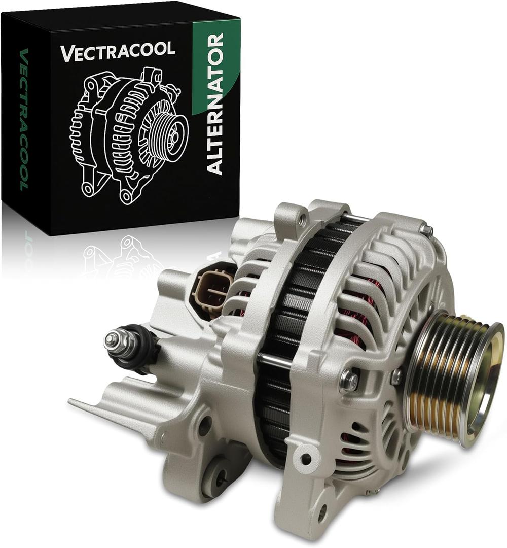 31100RNAA01 Alternator Compatible with Honda Civic L4 1.8L 2006-2008 2011,Civic (MFI) L4 1.8L 2009-2010 Replacement#31100RNAA012M2,31100RNAA01RM