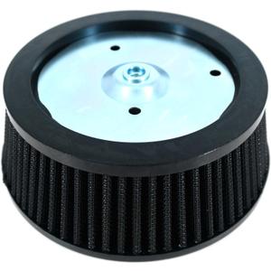 Harley Air Filter Engine Air Cleaner Motorcycle Air Filter for Harley 1999-2017 Dyna, 2000-2015 Softail, 1999-2007 Touring (Black)