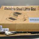 Stainless Litterbox XL (60x40x40)