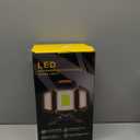 Tresda 30W Rechargeable Work Light, 3000 Lumen Magnetic Work Light Battery Powered, Waterproof Portable Cordless Job Site Lighting for Construction Site, Workshop, Garage, Camping, and Car Repairing