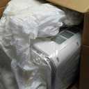 3-IN-1 Windowless Air Conditioner w/Double Tanks, Smart Timer, 3 Ice Packs, 60W Evaporative Air Cooler, 70 Oscillation, 3-Speed 25-INCH Swamp Cooler Air Conditioner Portable for Room