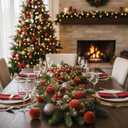 38 Pcs Brown Velvet Christmas Ball Ornaments, Christmas Tree Decorations with Paper Ornaments, Shatterproof Hanging Xmas Dcor Set for Office Home Holiday in 3 Sizes(Small Medium Large)