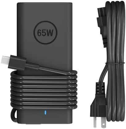 65W 45W Laptop Charger USB C Compatible with Dell Latitude 5420 5520 5320 5430 5290 7410 7420 XPS 13 9250 9360 9365 9370 9380 9350 9550 Chromebook 5190 Type C AC Adapter