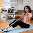 Pedal Resistance Bands with Handles, New Model 6 Tube Resistance Foot Pedal, Multifunctional Rubber Resistance Bands, Suitable for Waist, Arms, Abdomen, and Legs