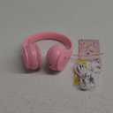 MIDOLA Kids Headphones Bluetooth 5.3 Wireless 60H Play Time Volume Limit 85/110dB Over Ear Foldable Protection Headset/Wired AUX Cord Mic for Children Boy Girl Travel School Phone Pad Tablet Pink