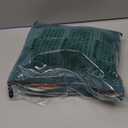 Sanwuta 4 Pack Velvet Makeup Bag Cosmetic Bag for Women Large Capacity Corduroy Pouch Zipper Canvas Travel Toiletry Purse Make up Organizer Case Accessories(Retro Color, Plaid)