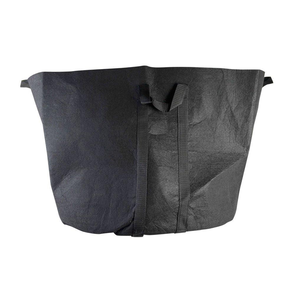 HTG Supply Phat Sacks Indoor/Outdoor 45-Gallon Black Fabric Grow Pot, 2Pcs