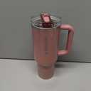 STANLEY Quencher ProTour Flip Straw Tumbler with Leakproof Lid | Built-In Straw & Handle | Cupholder Compatible for Travel | Insulated Stainless Steel Cup | BPA-Free (40 Ounces, Port Shimmer)