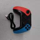 Wireless Switch Controller for Nintendo Switch/Switch 2/Lite/OLED Controller, Switch Controller with a Mouse Touch Feeling on Back Buttons, Extra Switch Pro Controller with Wake-up,Programmable, Turbo Function (Red+Blue)