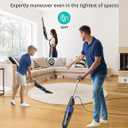 Small Vacuum Cleaner, Aspiron Stick Vacuum Cleaner with 20kPa Powerful Suction & 0.88QT Dust Cup and 16ft Power Cord, 5-in-1 Handheld Lightweight Bagless Vacuum Cleaner Carpet and Floor for Pet