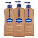 Vaseline Intensive Care Body Lotion Cocoa Radiant 3 count for Dry Skin Lotion Made with Ultra-Hydrating Lipids and Pure Cocoa Butter for a Long-Lasting, Radiant Glow 20.3 Oz