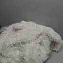 XeGe Plush Shaggy Duvet Cover Set, Luxury Ultra Soft Crystal Velvet Fluffy Bedding Sets 3 Pieces(1 Furry Faux Fur Comforter Cover + 2 Fuzzy Faux Fur Pillowcases), Zipper Closure(Queen, Light Beige)