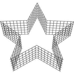 AMAGABELI GARDEN & HOME 24in(H)50ft(L) Black Adaptive Bending Annealing Wire Mesh Welded Wire Fence for Outdoor Yard Greenhouse Plant Protection Poultry Netting