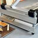 18" Heavy Duty Pro Laminate & Vinyl Floor Cutter, Professional Grade, Versatile, Strong, Full cuts up to 18" Wide and 11/16" (17mm) Thick and Watch The Demo!
