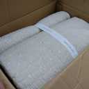 Levtex Home Cross Stitch Reversible King/Cal King Quilt Set (106x92in) and 2 Pillow Shams (36x20in) - Stitch Texture - Taupe - Cotton King Size Quilt Bedding Set - Lightweight Soft Pre-Washed