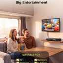 ELECTCOM PRO Region-Free DVD Player for TV: Plays Regions 0-6 & Multi Formats - Designed for Collectors & Vintage Movie Collections - HDMI/RCA Compact DVD/CD Player for Smart TV, Home Stereo & RV