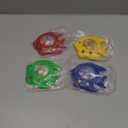 Fish Water Ring Toss Toy - (Pack of 12) Water Ring Game Handheld Fun Aqua Arcade Retro Game Pocket Travel Toys for Car Road Trip Activities for Kids Birthday Party Favors Goodie Bags Stuffers for Kids