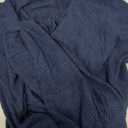 H.VERSAILTEX High Stretch 2-Piece Armchair Cover/Sofa Chair Covers/Slipcover Furniture Protector for Chairs, Made of Rich Textured Spandex Small Checks Knitted Jacquard Fabric (Chair, Navy)