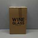 12 oz Fully Tempered Wine Glasses Set of 12, Classic Design, Durable and Scratch-resistant (Clear)