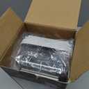 Mueller Vegetable Chopper Mandoline Slicer, Food Veggie Chopper, Cheese Grater, Onion Vegetable Cutter with Container, Dicer, Kitchen Gadgets & Essentials, White Sand/Grey (6 blade)