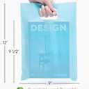 Choice Marts Merchandise Bags Pastel Blue Color 9"x12" Size 1.5Mil Thick Glossy Bags