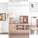 Christmas Gifts Gift for Grandma Nana Gifts for Christmas from Grandkids Granddaughter Grandson Grandma Picture Frame Rotating Grandkids Picture Frame for 4x6 Photo Gigi Gift for Grandmother Nana (A3.Brown-Nana)