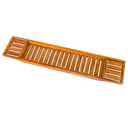 VaeFae Teak Bathtub Tray, Wooden Bath Caddy Tray for Bathtub, Bath Tub Wood Tray Table for Tub