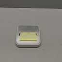 Post-it Note Dispenser, Sticky Note Holder, Black Base, Clear Top, Includes 50 Sheets of 3 in x 3 in Canary Yellow Pop-Up Notes, Classroom or Office Supplies