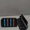 Wall Mount for Nintendo Switch 2 2025 - Switch Wall Mount with RGB Light & Joy Con Charger - 4 Joy Con Charging Ports, 7 RGB Modes Light, 4 Game Card Storage - Magnetic Charging with LED Indicators (3 in 1 Charging Dock)