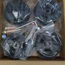 4 Pack 734-04155 Deck Wheel Replaces Cub Cadet Deck Wheels 734-04155 Deck Wheel for Cub Cadet LT1050, ZT1 54, XT1 LT46, ZT3 60, LTX1046VT, GT1554, XT1 LT42, LT1045, LT1046, rzt l54 Tractor