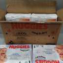Huggies Size 1 Diapers, Snug & Dry Newborn Diapers, Size 1 (8-14 lbs), 256 Count (4 Packs of 64)