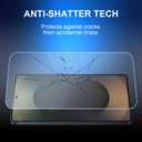 for Samsung Galaxy S24 FE Tempered Glass Screen Protector [Military Grade Shatterproof & Longest Durable], Auto Dust-Elimination Installation Box, Bubble Free, HD Clear, Easy Installation, 2 Pack