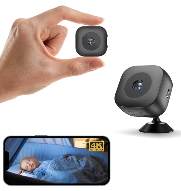 Security Camera Indoor WiFi Wireless Mini Camera Security Full HD Live Video Nanny Cam Surveillance Camera for Home 