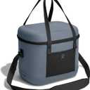 Hydro Flask Cooler Bag - Insulated Portable Soft Cooler - 20 L Capacity in Koala Gray and Black