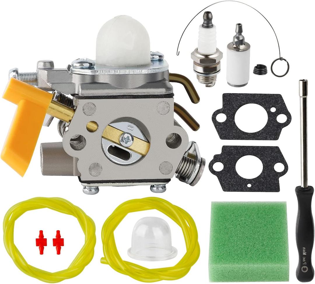 CS26 Carburetor for Ryobi CS26 CS30 SS26 SS30 26cc 30cc Engine RY30220 RY30160 RY30522 Weed Eater 308054043 308054077 308054013 Carburetor for Homelite Trimmer Blower Parts