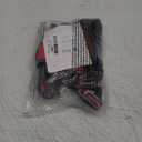 Eagloo Dog Harness Medium Sized Dog, No Pull Service Vest with Reflective Strips and Control Handle, Adjustable and Comfortable for Easy Walking, No Choke Pet Harness with 2 Metal Rings, Red, M