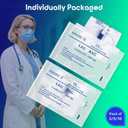 Urinary Drainage Leg Bags 1000ml Catheter Leg Bags with Anti-Reflux Valve and 2 Adjustable Elastic Cloth Straps, Easy Drainage Flip, 3 Pack