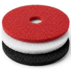 16" Floor Buffer & Scrubber Pads – 3-Pack