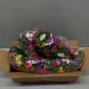 TURNMEON 4PCS Artificial Flowers for Outdoors Summer Decor, UV Resistant No Fade Fake Hanging Flowers Faux Plants Realistic Silk Flower for Outside Gardens Planter Porch Patio Yard Home Indoor Decor