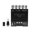 Bluetooth Audio Amplifier Board, 2.1CH 50W x 2 +100W Subwoofer Power Amp with Treble and Bass Control,JR-TB21 Bluetooth5.0 and AUX Inputs, Stereo Digital AMP Module for DIY Home Speakers.