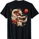 Amazing Chinese Year of The Dragon T-Shirt Design T-Shirt, M