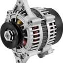 SCITOO Alternator Fits for Mercruiser Model 900SC 9.0L 542ci 1999-2002, Model 3.0L/3.0Lx 1999-2006, Stern Drive Models - 12V 70Amp CW 1-Groove Pulley, Replace OE 8465 862030T 19020600 20810 18-5983