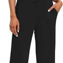 Darong Women's 2 Piece Outfits Lounge Sets Sleeveless Tank Tops Wide Leg Pants Sets Tracksuits Match Sets, Size: Small