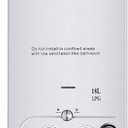 18L Tankless LPG Propane Gas Hot Water Heater Instant Boiler Bathroom Shower Instant Hot Water Heater