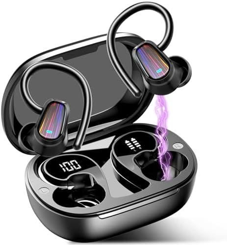 AI Translation Earbuds Real Time, 164 Language Translator Earbud with Audio and Video Calls, 3-in-1 Bluetooth 5.4 Translation Headphone with APP, 50H AI Ear Buds Translator Device for Business,  Black