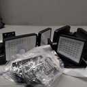 2500LM Solar Lights Outdoor with Motion Sensor,3 Head 270 Wide Angle Street Area Lights, IP65 Waterproof Security Lighting with 3 Modes(Non-Remote, 2 Pcs)