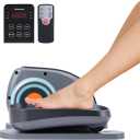 Under Desk Elliptical Machine, Seated Ellipse Leg Exerciser As Seen on TV, Portable Electric Pedal Exerciser for Seniors While Sitting with Remote Control, 10 Adjustable Speeds