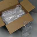 US Acrylic Plastic Reusable Champagne Flute (Set of 12) Clear 5oz Stems | BPA-Free, Shatterproof, Made in USA | Top-Rack Dishwasher Safe