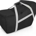 Padded Car Seat Bag Compatible with Most Nuna Pipa Car Seats UPPAbaby MESA V2 without Base & Chicco KeyFit 30 and Base, Car Seat Travel Bag for Airplanes, Black